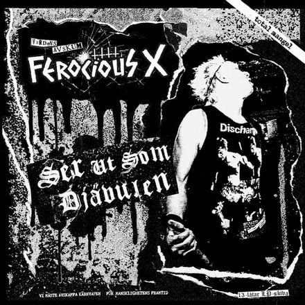 FEROCIOUS X　 SER UT SOM DJAVULEN (LP) FEROCIOUS X - Ser Ut Som Djävulen LP | IRON LUNG RECORDS